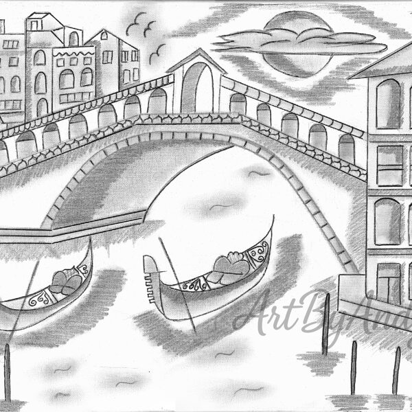 Silence of Venice-,,Obraz tichej poézie Benátok."