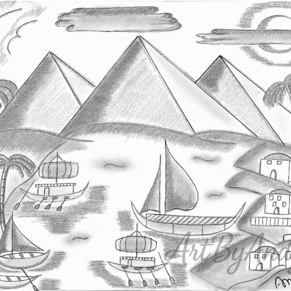 Egypt — Silence of the Pyramids — “The infinity of history and the calm of the land.”