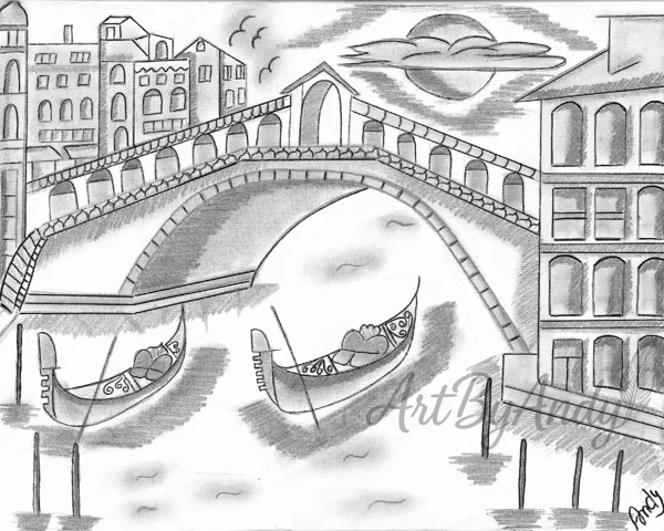 Silence of Venice-,,Obraz tichej poézie Benátok."