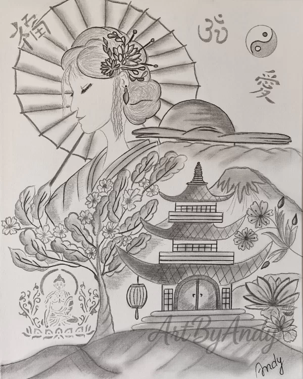 Asia, Harmony of the East — “The calm essence, where all unites in a quiet dialogue.”