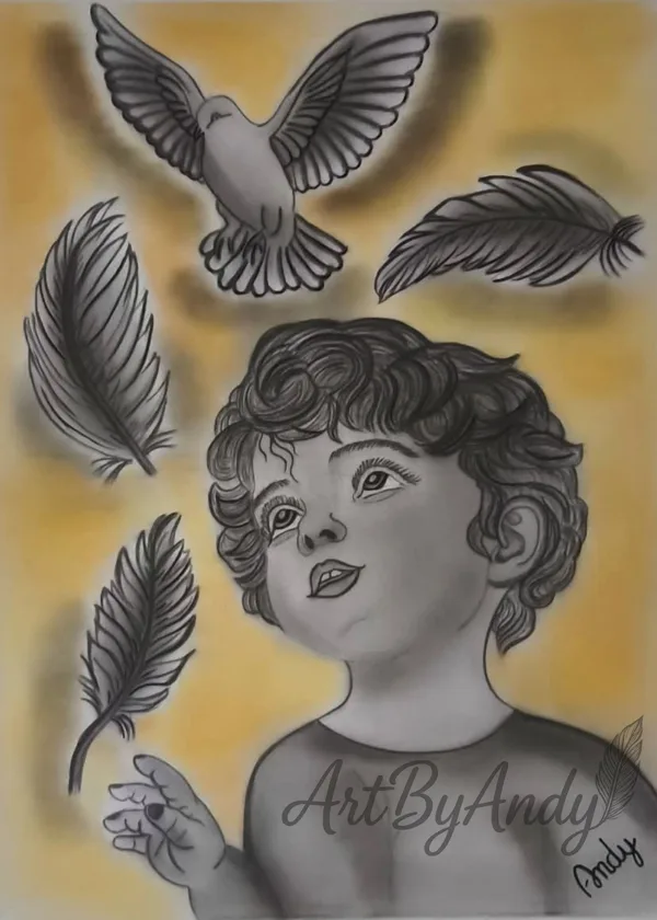 Inner Space-"The work explores the fragile yet essential space of the inner child."