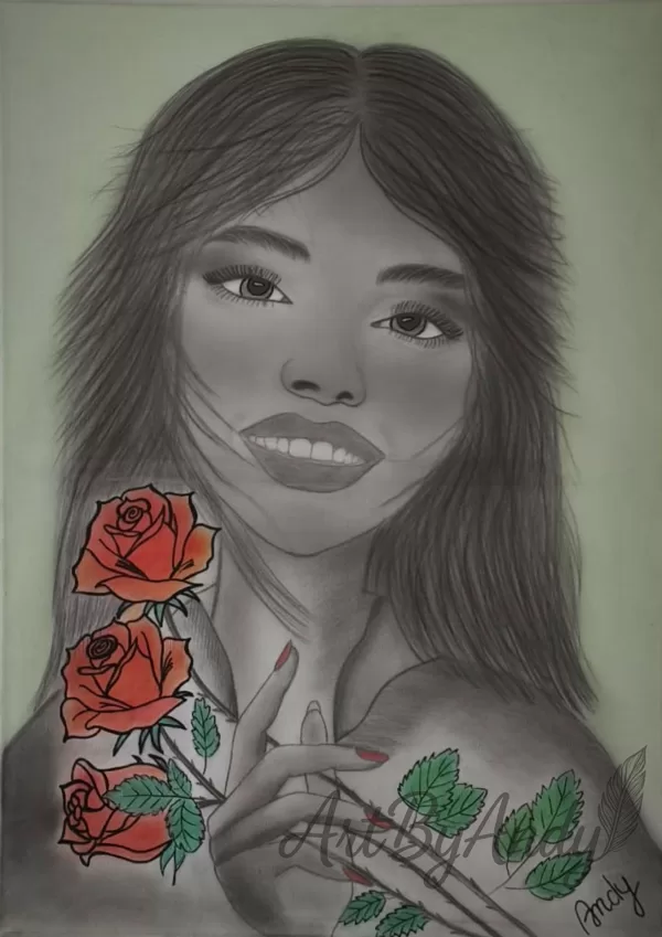 Inner Bloom-"Explores the beauty of a woman as an inner process, not outward appearance."